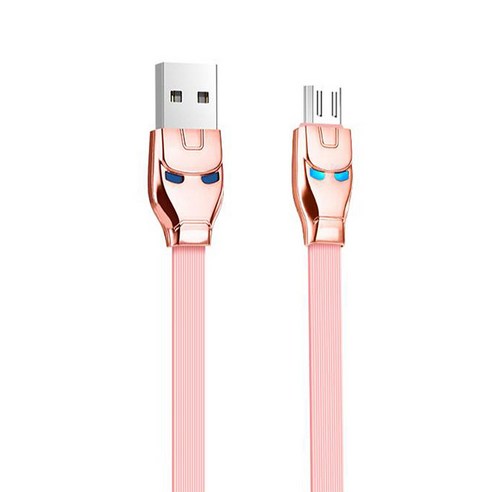 HOCO U14 Micro 5PIN 고속충전 케이블, ROSE GOLD, 1개