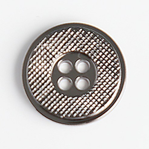 HR빅버튼 체크테흑 단추 23mm, 혼합 색상, 4개입