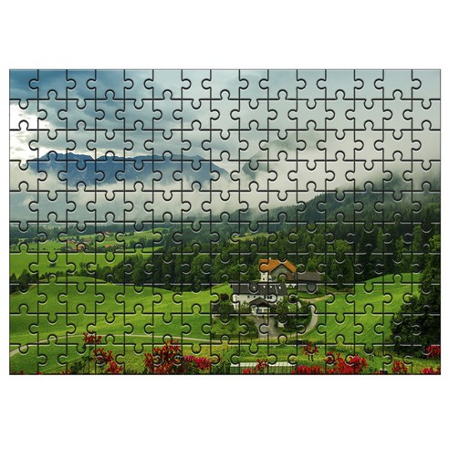 다모아 시험관 직소퍼즐, 150피스, 독일마을의풍경