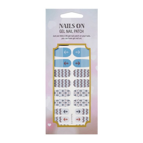 네일즈온 젤네일패치, nailson-013 마린스트라이프, 1개