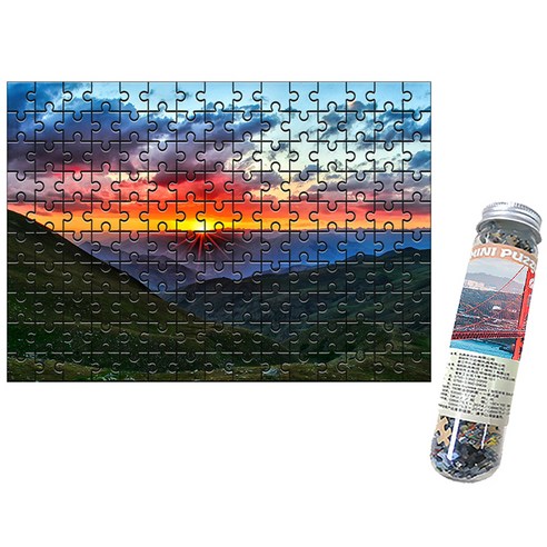 다모아 시험관 직소퍼즐, 150피스, 터키의일출