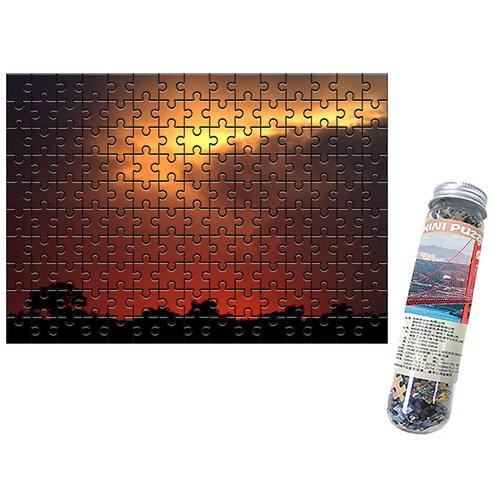 다모아 시험관 직소퍼즐, 150피스, 케냐의일몰