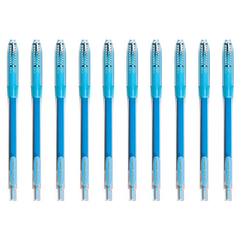 제브라 볼사인 젤잉크펜 0.6mm, 936 파스텔블루, 10개입