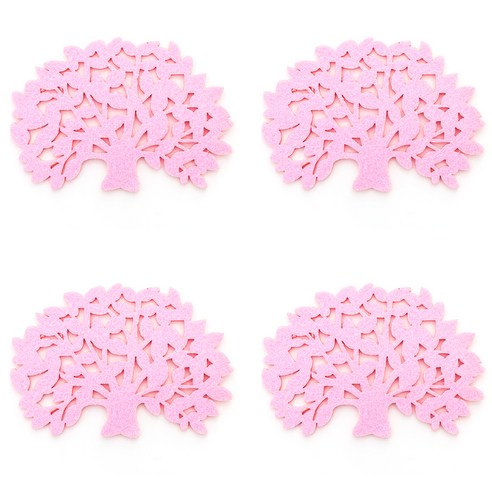 이코디 이코 버드트리 코스터 4p, 연핑크