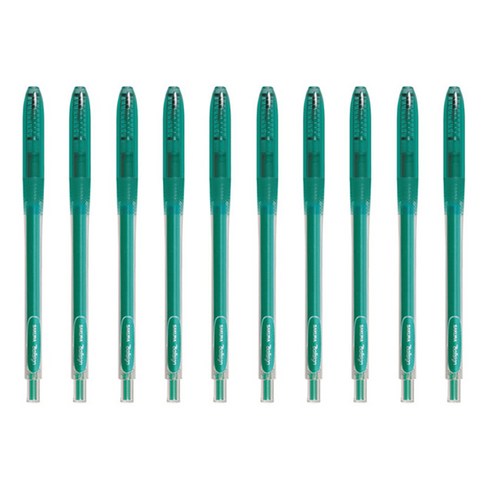 제브라 볼사인 젤잉크펜 0.6mm, 529 메탈릭그릭, 10개입