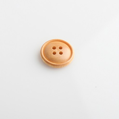 HR빅버튼 배꼽테 단추 23mm, 베이지, 8개입