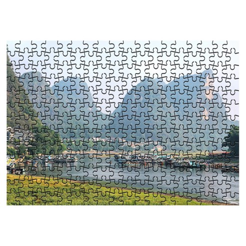 다모아 시험관 직소퍼즐, 234피스, 양슈오의풍경