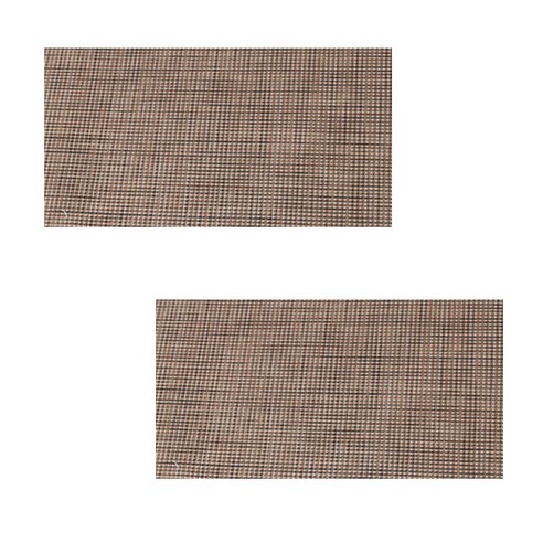 토탈아트 식탁매트 2p, 체스넛브라운, 가로 300mm x 세로 450mm