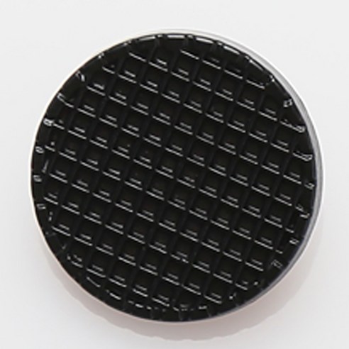 HR빅버튼 체크망사 BK코팅 단추 15mm, 8개입