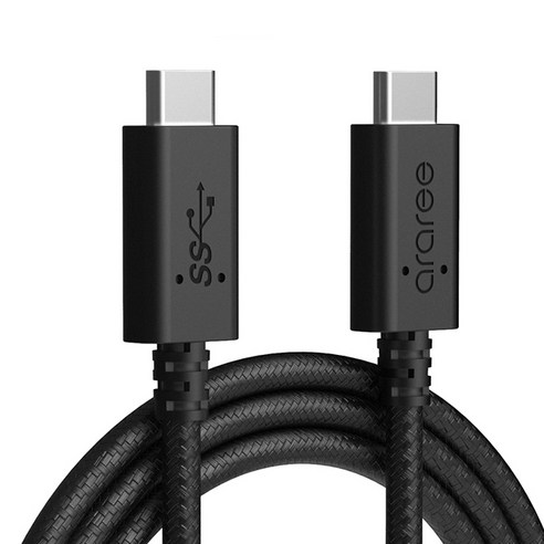 아라리 USB 3.1 C타입 C to C 고속충전 케이블, 1개