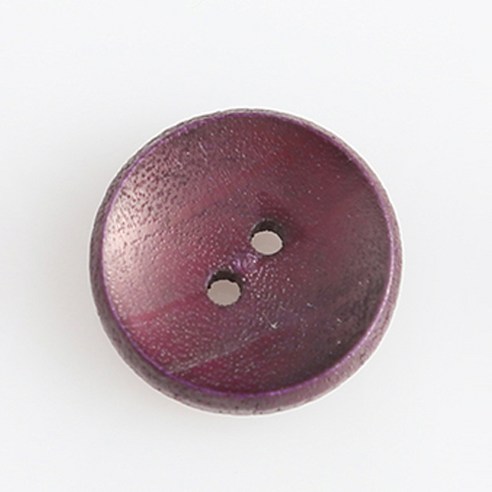 HR빅버튼 나무단추 캔디 11mm, 퍼플, 4개입
