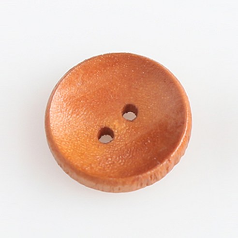 HR빅버튼 나무단추 캔디 13mm, 브라운, 4개입