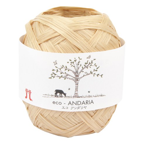 자연의 색을 담은 예술, 하마나카 에코 안다리아 뜨개실 피넛 컬러로 창조적인 작품을 완성하다 에코안다리아