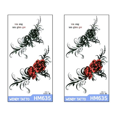 파티복닷컴 중형 타투스티커, 2개입, HM635