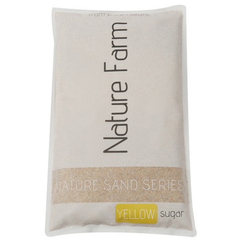 네이쳐팜 Nature Sand YELLOW sugar 수족관 모래 2kg, 1개