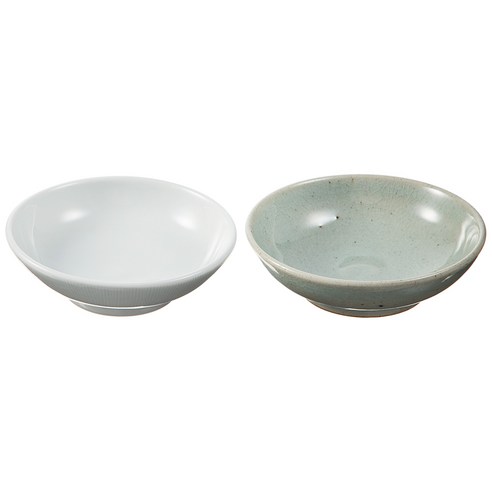 정담 정헌진 찬기 소 2p 세트, 백자, 분청, 1세트
