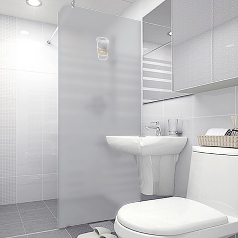 디자인수풀 샤워 윈도우 시트지 북유럽스타일 SW766, 혼합 색상