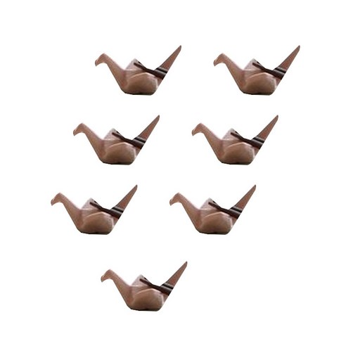 앤티스 주방용품 세라믹 젓가락 거치대, 학, 7개입