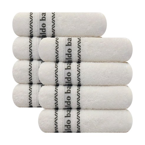 송월타월 트빌리시 수건 120g, 아이보리, 8개