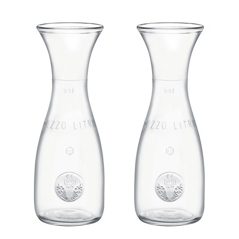 보르미올리 미주라 카라페, 0.5L, 2개