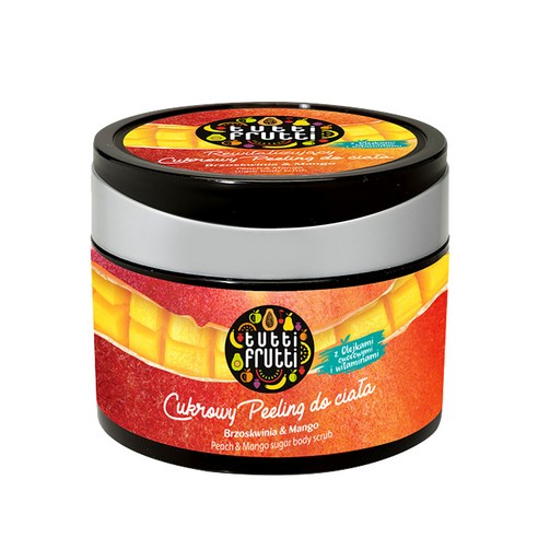 파모나 피치 앤 망고 슈가 바디 스크럽, 300g, 1개