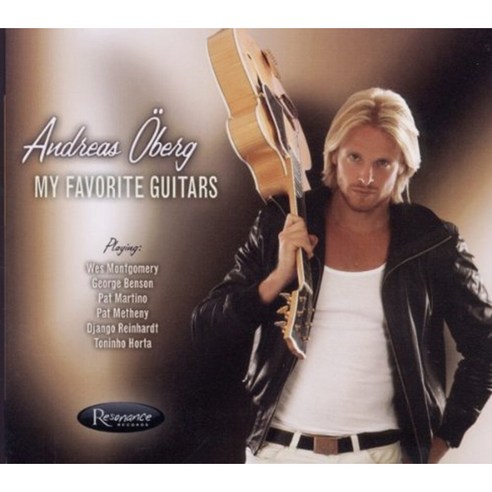 Andreas Oberg - My Favorite Guitars (CD+DVD Deluxe Edition) 미국수입반, 2CD