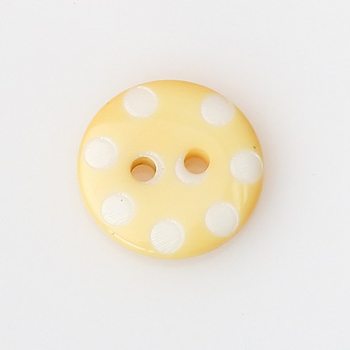 HR빅버튼 카라카스 단추 NO4 15mm, 혼합 색상, 4개입