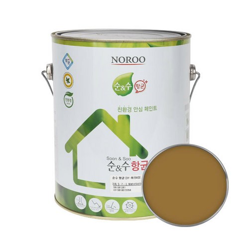순앤수 항균 DIY 페인트 4L, NR9066, 1개