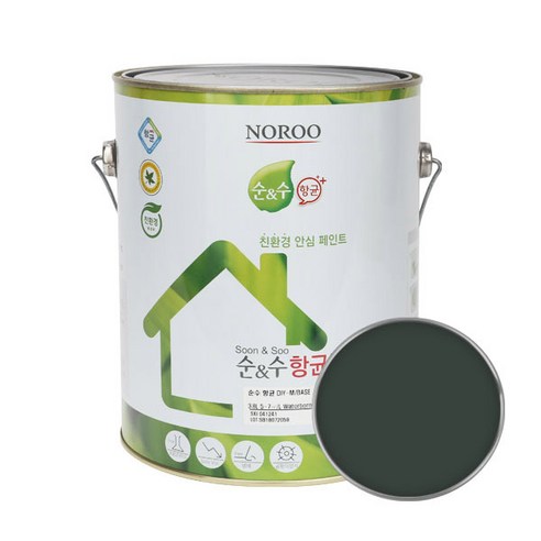 순앤수 항균 DIY 페인트 4L, NR9082, 1개