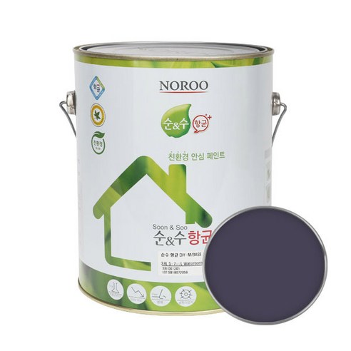 순앤수 항균 DIY 페인트 4L, NR9109, 1개