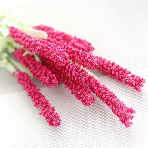 블럭마트 조화 프로방스 라벤더 12p x 2, 로즈레드