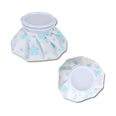 주온커머스 얼음주머니 6인치 화이트, 2개