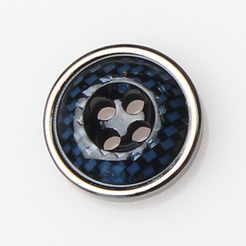 HR빅버튼 산마리노 단추 NO13 13mm, 혼합 색상, 4개입