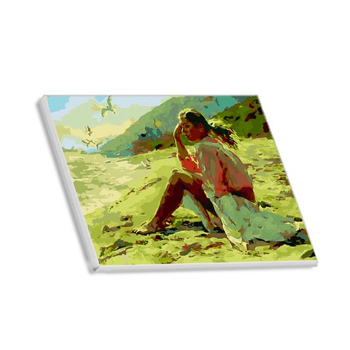 헬로페인팅 직접그리는 그림 DIY 도면 바다와여인시리즈, 6, 1개