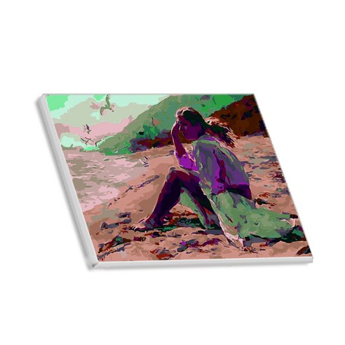 헬로페인팅 직접그리는 그림 DIY 도면 바다와여인시리즈, 5, 1개