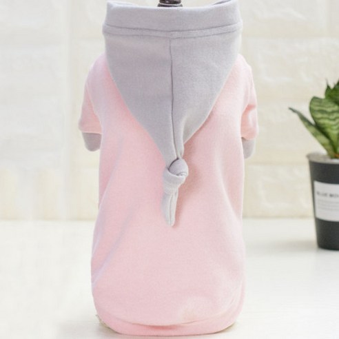 파인드케이 반려동물 패션 후드, 핑크