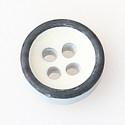 HR빅버튼 브리지타운 단추 NO4 10mm, 혼합 색상, 4개입