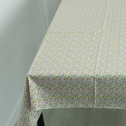 방수 테이블 커버, 롤리팝 핑크, 90 x 90 cm
