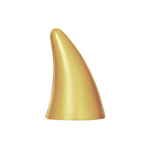 앤티스 차량용 3D 외부 장식, 상어 골드, 1개