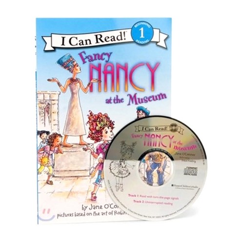 Fancy Nancy at the Museum Book and CD With Paperback Book, HarperFestival