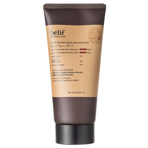 빌리프 프라임 인퓨전 리페어 클렌징폼, 180ml, 1개