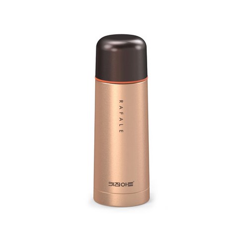 키친아트 라팔 보온보냉병, 골드메탈, 350ml, 1개