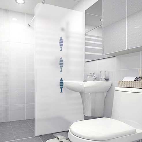 디자인수풀 북유럽 스타일 샤워 윈도우 시트지, SW281