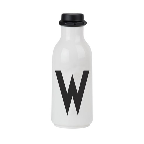 디자인레터스 알파벳 물병, W
