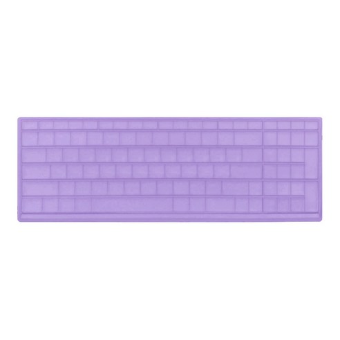 카라스 칼라스킨 에이수스 노트북용 키스킨 ASUS10번 N71 N73 N73JQ N73SV, 퍼플, 1개