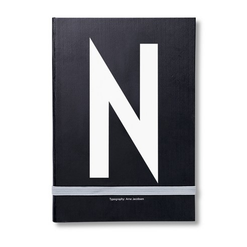 디자인레터스 알파벳 노트북, N, 1개