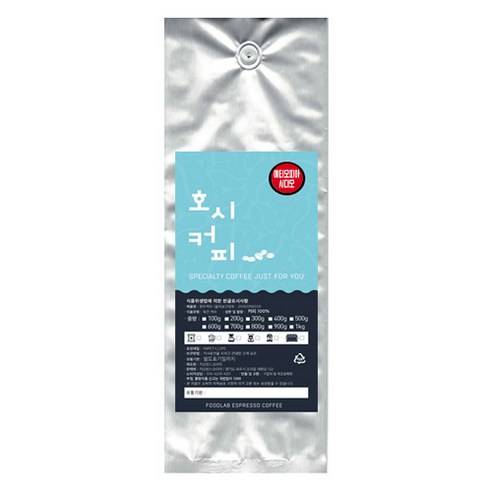 호시커피 에티오피아 시다모 원두, 홀빈, 1kg