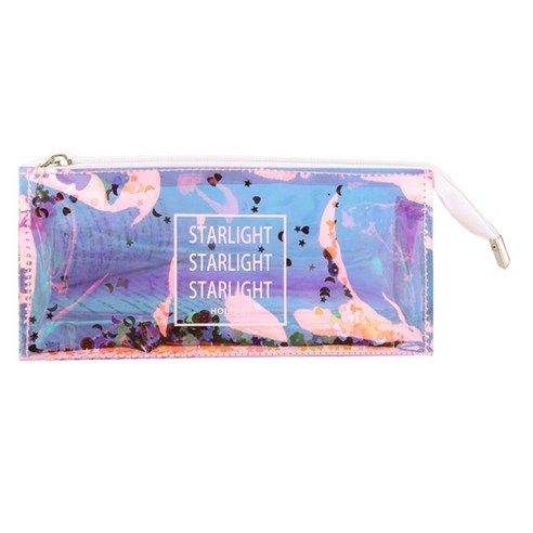 비케이 레이저 파우치형 필통, STARLIGHT, 1개