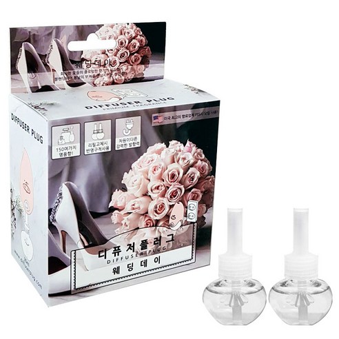디퓨저플러그 디퓨저 리필 2p, A_09.웨딩데이, 30ml