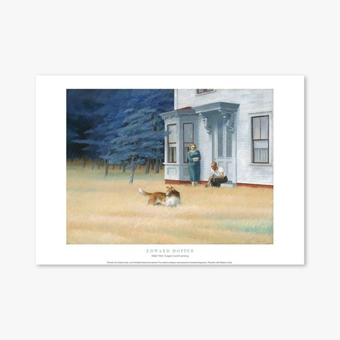 에이블밤부 컨템포러리 아트포스터 Cape Cod Evening 에드워드 호퍼 003